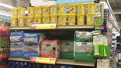 Jewel-Osco 'Every Day is Baby Day' Endcap Header