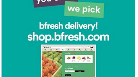 bfresh Delivery Facebook Update