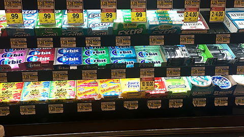 Jewel-Osco Illuminated Checkout Display