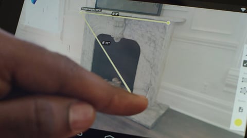 Lowe's Vision App Screen