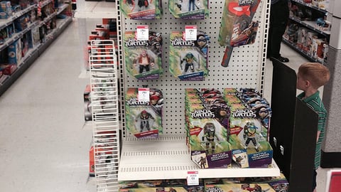 Kmart 'Teenage Mutant Ninja Turtles' Endcap