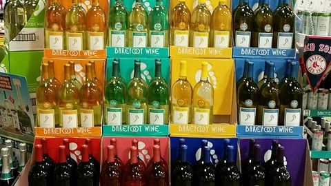 Barefoot Red Sox 'Go Barefoot or Go Home' Aisle Display