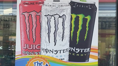 Speedway Monster 'Quest to Refresh' Window Cling