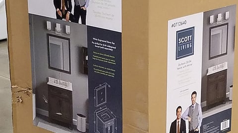 Scott Living Vanity Packaging