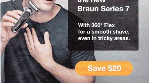 Braun Series 7 'Smooth Shave' FSI