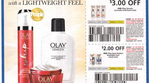Olay 'Save Up To $9' FSI