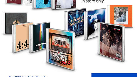 Best Buy 'Save 25%' CD Feature