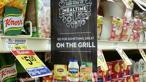 Unilever Albertsons 'On the Grill' Violator