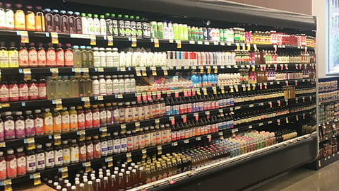 Jewel-Osco 'Specialty Beverages' Cooler