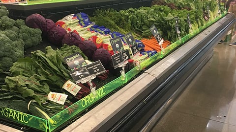 Jewel-Osco Organic Produce Gondola