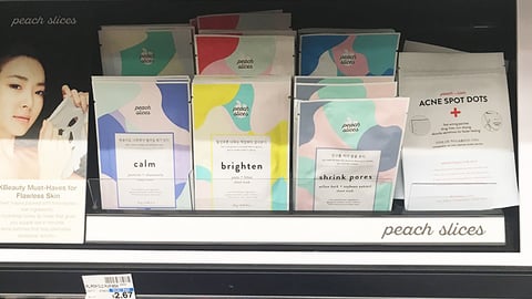 CVS Peach Slices Shelf Tray