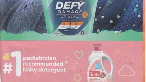 Downy 'Protects Fabrics' FSI