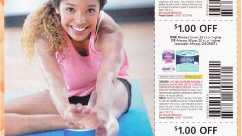 Always '4 Million Pads' FSI