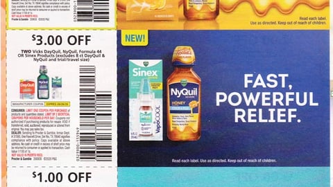 Vicks 'Powerful Relief' FSI