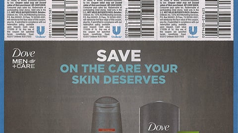 Dove Men+Care 'The Care Your Skin Deserves' FSI