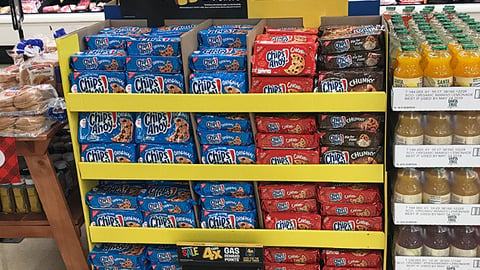 Safeway Chips Ahoy 'Anniversary Sale' Floorstand