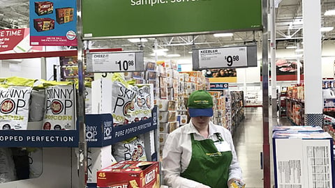 Sam's Club Kellogg '2 Free Books' Sampling Station
