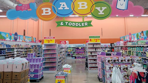 H-E-B Plus 'Baby & Toddler' Department
