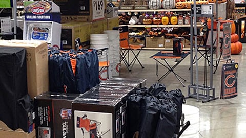 Lowe's NFL Chicago Bears Case Stacks