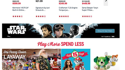 Kmart ‘Star Wars’ Display Ad