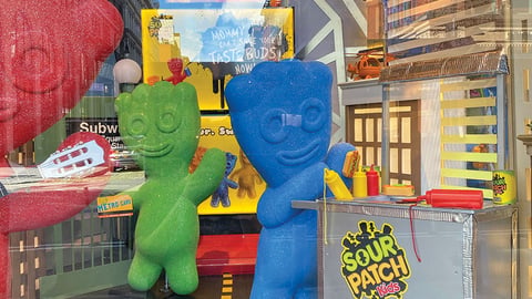 Sour Patch Kids Store Upfront Display