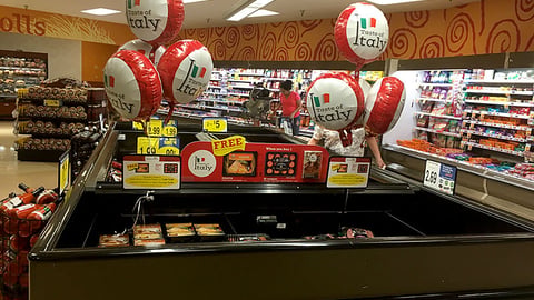 Fry's 'Taste of Italy' Cooler Header