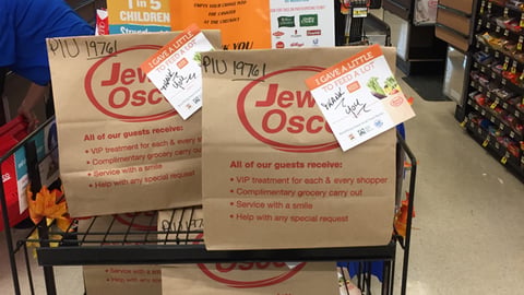 Jewel-Osco 'Hunger Is' Rack Header