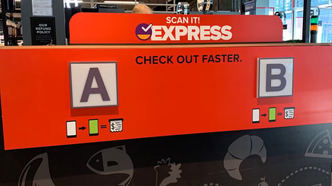 Giant Heirloom Market 'Scan It! Express' Checkout