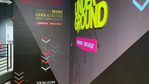Giant Heirloom Market 'Underground' Staircase