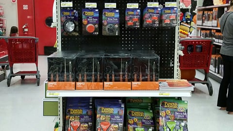 Target 'Spooky Good Deals' Endcap
