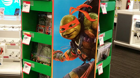Target TMNT 'Double Exclusive' Floorstand