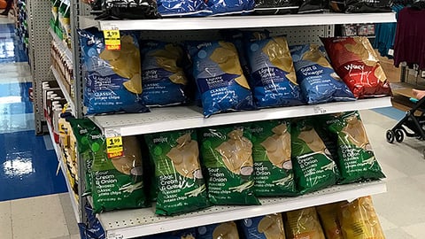 Meijer 'Single Game Snack Record' Gondola