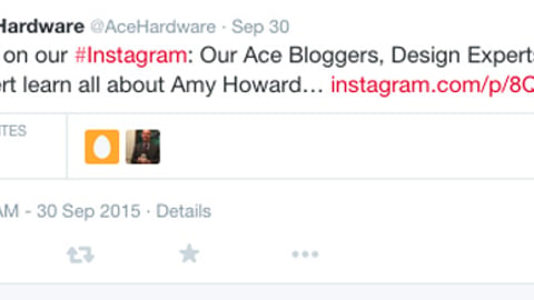 Ace Hardware Amy Howard Twitter Update