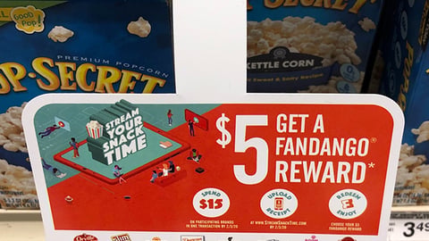 Conagra Brands Safeway '$5 Fandango Reward' Wobbler