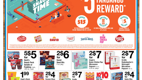 Acme Conagra Brands '$5 Fandango Reward' Feature