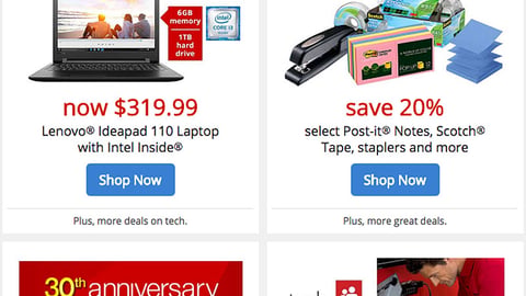 Office Depot FedEx ‘All Stores’ Email Ad