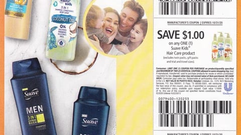Suave 'Your Family Deserves The Best' FSI