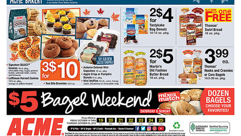 Acme Signature Select Cookies Feature
