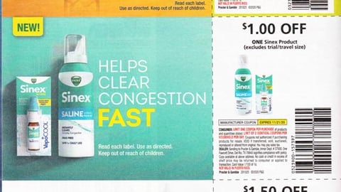 Vicks 'Powerful Relief' FSI