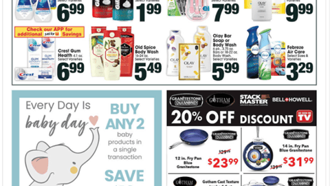 Albertsons Cos. P&G 'Spend $15' Feature