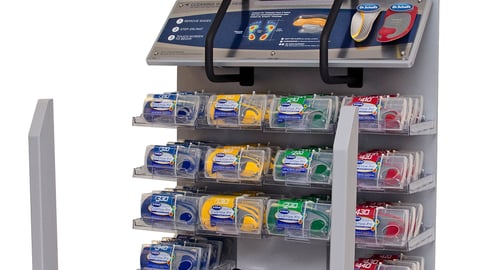 Dr. Scholl's Custom Fit Orthotics Interactive Display