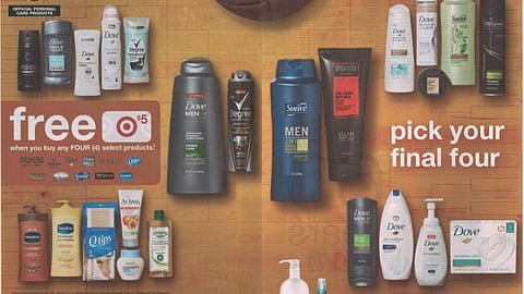 Unilever Target 'Pick Your Final Four' FSI