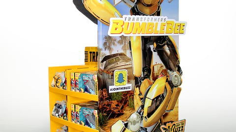 'Bumblebee' Pallet Display