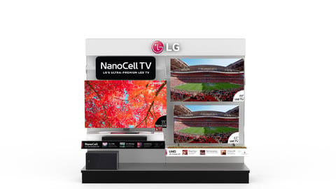 LG Meijer TV Wall