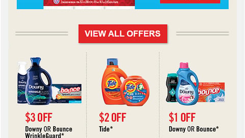 Giant-Carlisle P&G 'Save up to $100' Email