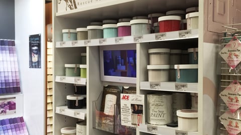 Ace Hardware Amy Howard Endcap Display