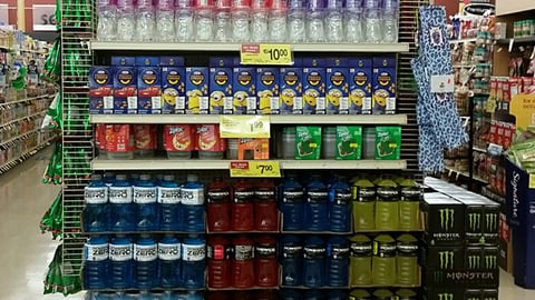 Albertsons 'Stock Up Sale' Endcap
