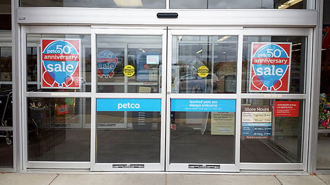 Petco '50th Anniversary Sale' Window Posters