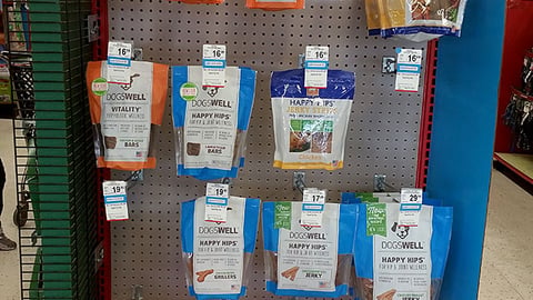 Petco Dogswell '50th Anniversary Sale' Endcap Header