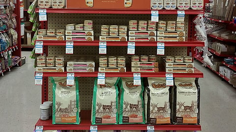 Petco Nutro '50th Anniversary Sale' Endcap Header